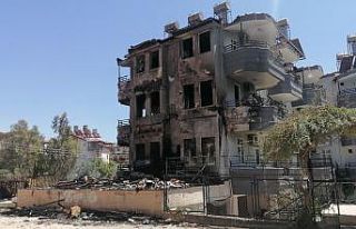 Depoda çıkan yangın korku dolu anlar yaşattı