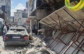 Deprem bölgesi Osmaniye’de 4 katlı bina çöktü,...