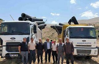 Depremin vurduğu Doğanşehir’de yaralar sarılıyor