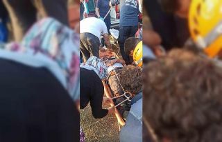 Derede bulunan su motorunun parçası koptu: 1 kişi...