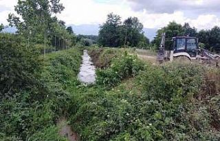 Dereler temizlenmeye başlandı