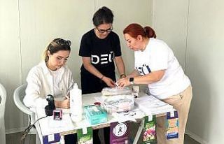 DEÜ, deprem bölgesinde salgına karşı tetikte