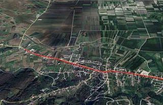 Dev altyapı projesi çerçevesinde o güzergah kısmi...