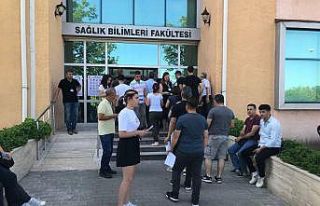 DGS’ye geç kalanlar kapıdan döndü