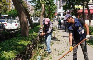 Diclekent Bulvarı’nda kaldırımlar yenileniyor