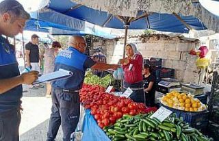 Didim’de zabıta ekipleri denetimlerini sürdürüyor