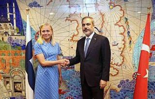 Dışişleri Bakanı Fidan, Finlandiyalı mevkidaşı...
