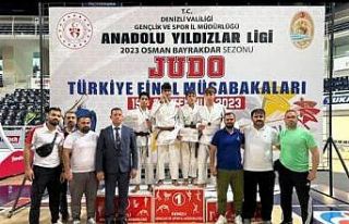 Diyarbakır Büyükşehir Belediyesi judo sporcuları...