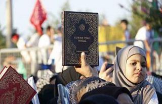 Diyarbakır’da Kur’an-ı Kerim’e Saygı mitingi