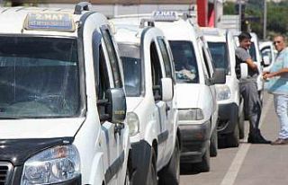 Dolmuşçuların zam talebi yarın belli olacak