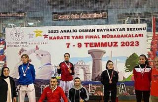 Düzceli Karateciler finallerde