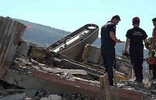 Ekskavatör operatörü ölümden döndü