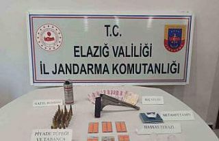 Elazığ’da hırsızlık şüphelisi yakalandı:...