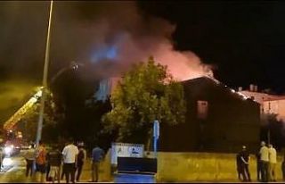 Elazığ’da korkutan yangın