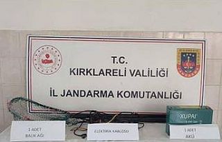 Elektrik vererek balık avlayanlar suçüstü yakalandı