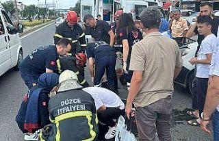 Elektrikli bisikleti ile ters şeride girince ölümden...