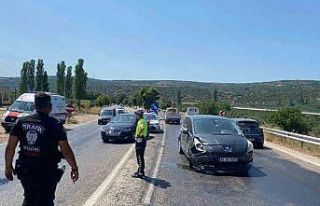 Erdek’te trafik kazasında 1 kişi yaralandı