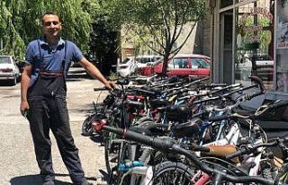 Erzincan’da bisiklete rağbet arttı