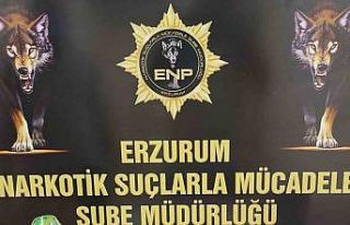 Erzurum Polisinden Uyuşturucu Operasyonu
