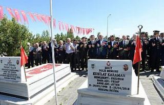 Erzurum’da 15 Temmuz Şehitleri anıldı