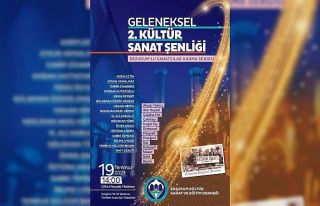Erzurum’da kültür ve sanat şenliği düzenlenecek