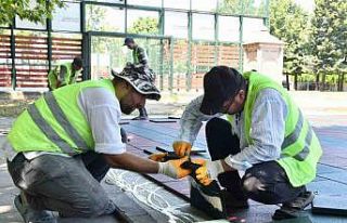 Esenyurt genelindeki parklar yenileniyor