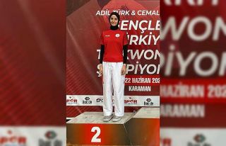 Eslem, Türkiye ikincisi oldu