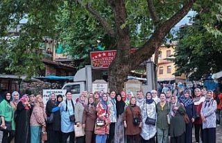 Evliya Çelebi’nin torunları Bursa’yı gezdi