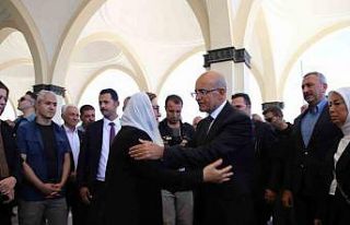 Fatma Şahin’in babası Mustafa Kıymık son yolculuğuna...