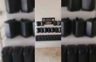 Fethiye’de polis ekipleri 140 litre etil alkol ele...