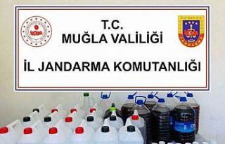 Fethiye’deki bir bara kaçak alkol operasyonu