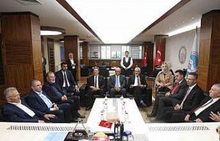 Filistin Büyükelçisi’nden Başkan Büyükkılıç’a...