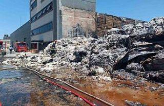 Gaziantep’te yanan fabrikada 35 milyon dolarlık...