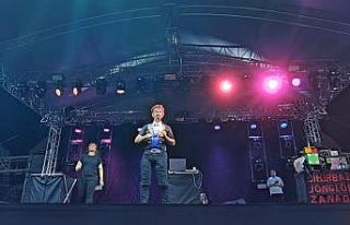 Gediz’de çocuklar şenlikte doyasıya eğlendi