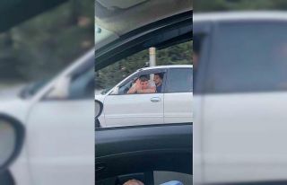 Gençlerin Tiktok videosu için tehlikeli yolculuğu...