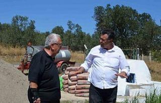 Gömeç’te yollar bakıma alındı