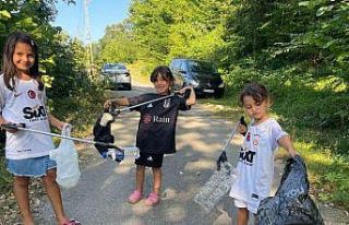 Gurbetçi ailenin çevre duyarlılığı takdir görüyor