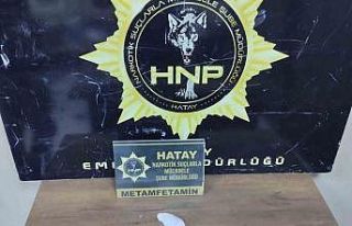 Hatay’da bir şüpheli metamfetaminle yakalandı