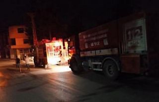 Hatay’da çadır yangını etrafa sıçramadan söndürüldü