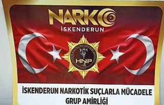 Hatay’da çadırda uyuşturucu satan 2 şüpheli...