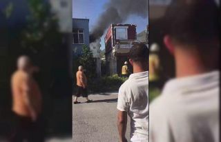 Hatay’da ev yangını