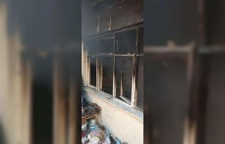 Hatay’da konut yangını