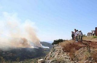 Hatay’daki orman yangınına müdahale sürüyor