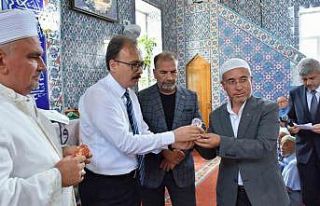 Hazreti Muhammed’in mübarek saç teli Bozüyük’te...