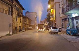 Hisarcık’ta, karasinek, sivrisinek ve haşerelere...