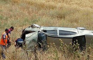 Hisarcık’ta trafik kazası: 1 yaralı