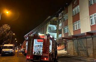 İkamette çıkan yangın 1 saatte söndürüldü