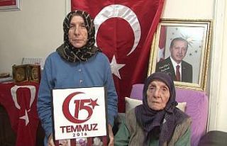 İki oğlu ve damadını 15 Temmuz’da şehit veren...