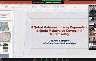 İnönü Üniversitesi’nin ev sahipliğinde ‘Deprem...