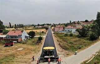 İnönü’de asfalt çalışmaları hız kesmeden...